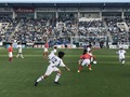 ヤマハスタジアムで開催された「ジュビロ磐田対ヴィッセル神戸」の前座交流戦の画像