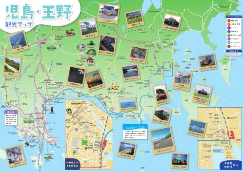 児島玉野観光マップ 表