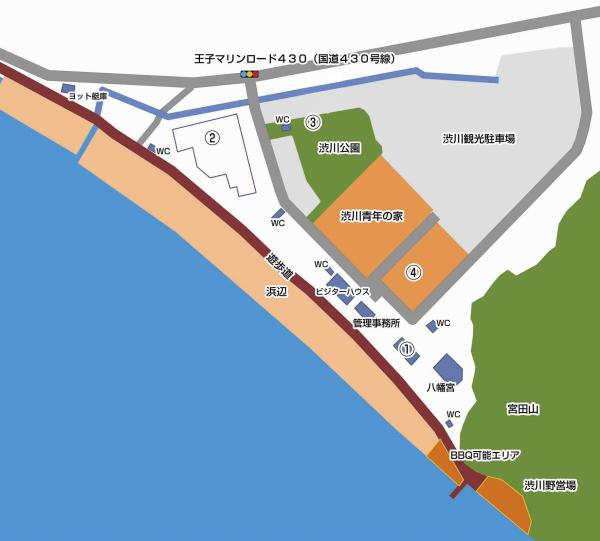 駐車料金割引マップ