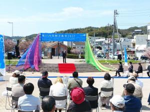 瀬戸内国際芸術祭2022宇野港会場開会式典