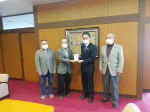 備前焼愛好者団体・耀光会 寄附