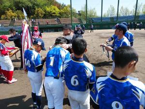 第53回玉野市野球スポーツ少年団春季少年野球交流大会閉会式