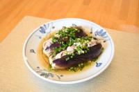ナスの豚肉挟み蒸し